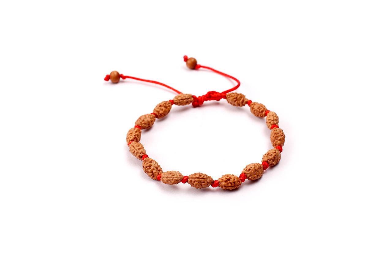 Two Mukhi Bracelet Lab Certified, 2 Mukhi Rudraksha Bracelet, Yoga Gifts,  Handmade Armlet - Etsy